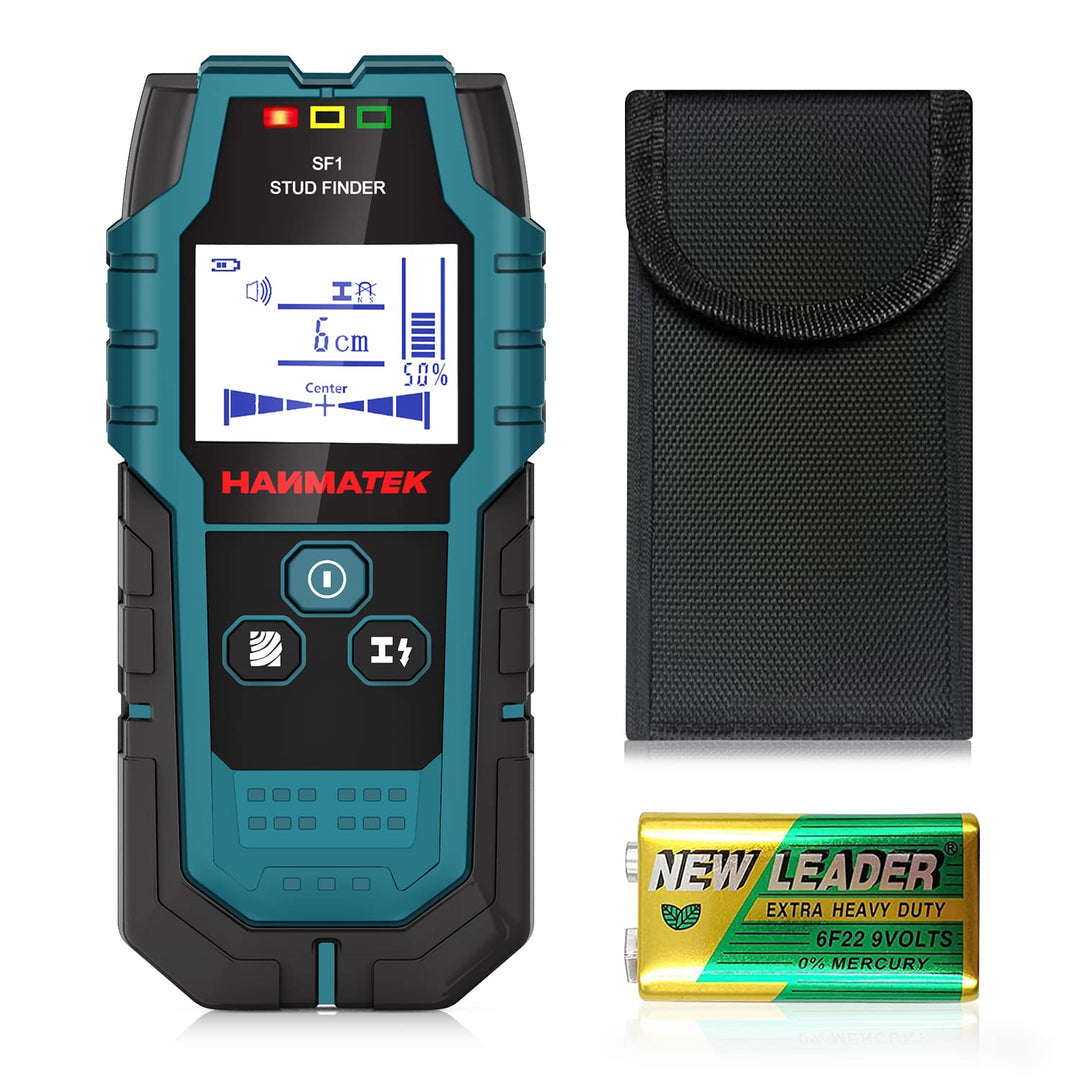 Leitungssucher Ortungsgerät HANMATEK SF1 Wand Scanner Detektor Multifunktional Stud Finde Holz/Eisen