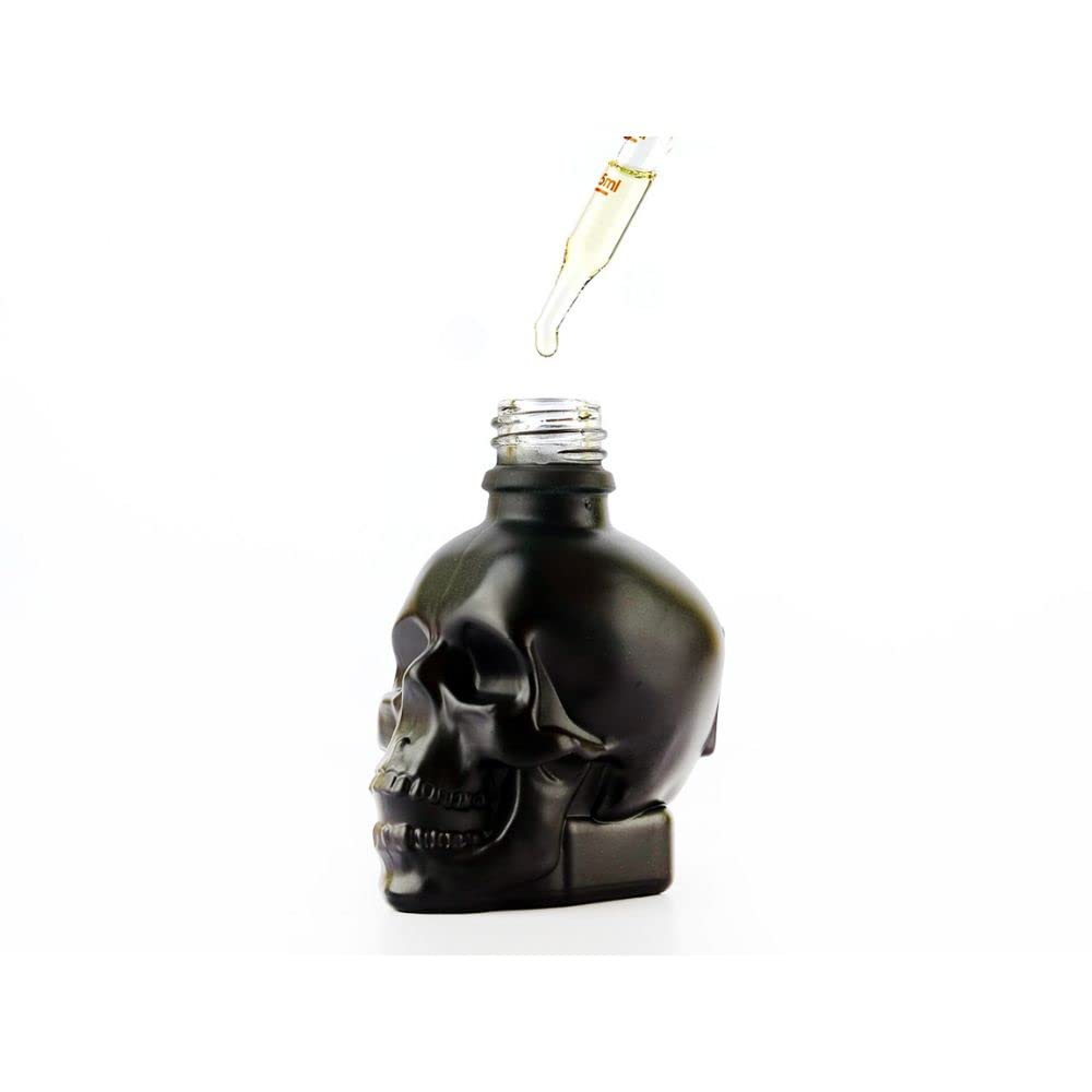 Dr K Soap Company Bartöl/Beard Tonic - Bay Spice Special Edition 1x30ml | Totenkopf-Flasche | natürl