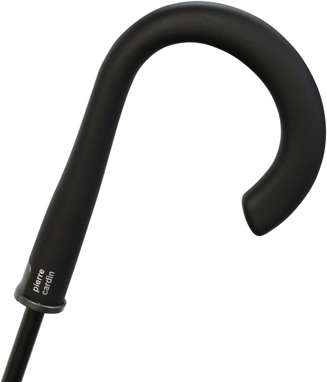 Pierre Cardin Stockschirm Damen gross stabil mit Automatik - Sunflower - schwarz-weiss, Schwarz-weis