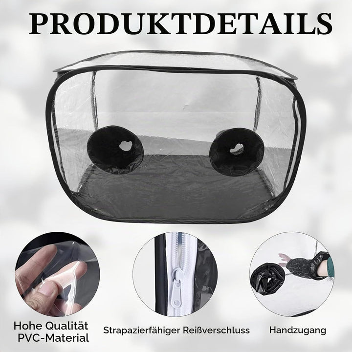 Pilzzuchtzelt, 60x60x90cm Growbox Gewächshaus Zuchtschrank Wasserdicht Pflanzzelt Growroom Pilzzucht
