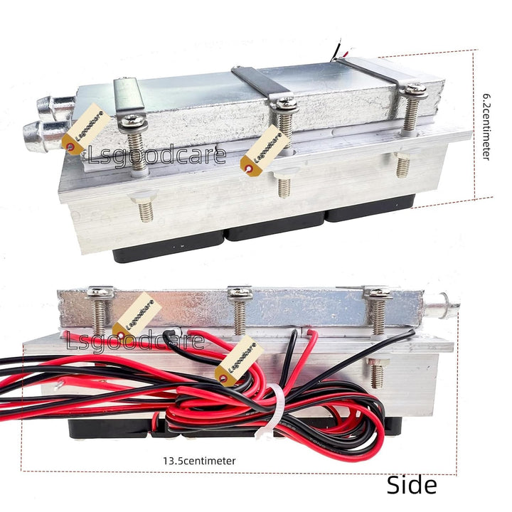 Lsgoodcare 3-Chip-12-V-Halbleiter-Peltier-Kühler – DIY-Minikühlschrank 3-Chip-Kühler mit Rohr, 3-Chi