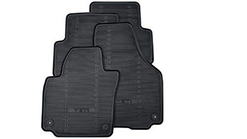 Skoda 5L1 061 550 B Gummimatten und vorne und hinten, Yeti ab Mj. 2009-5L1061550B