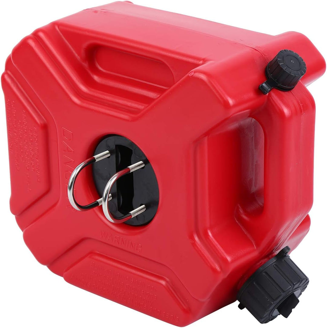 Samger Samger 5L Rot Kraftstofftank Benzinkanister mit Halterung für ATV UTV Motorrad