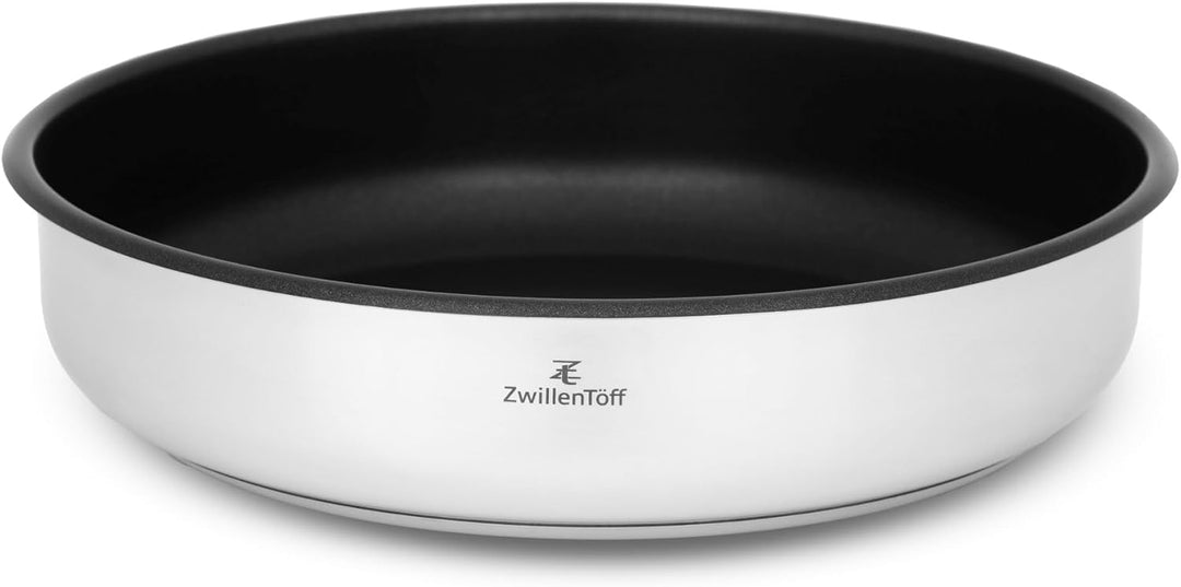 Töpfe und Pfannen Set - Topfset 9-teilig - Edelstahl - mit mit abnehmbarem Griff - für alle Herdarte