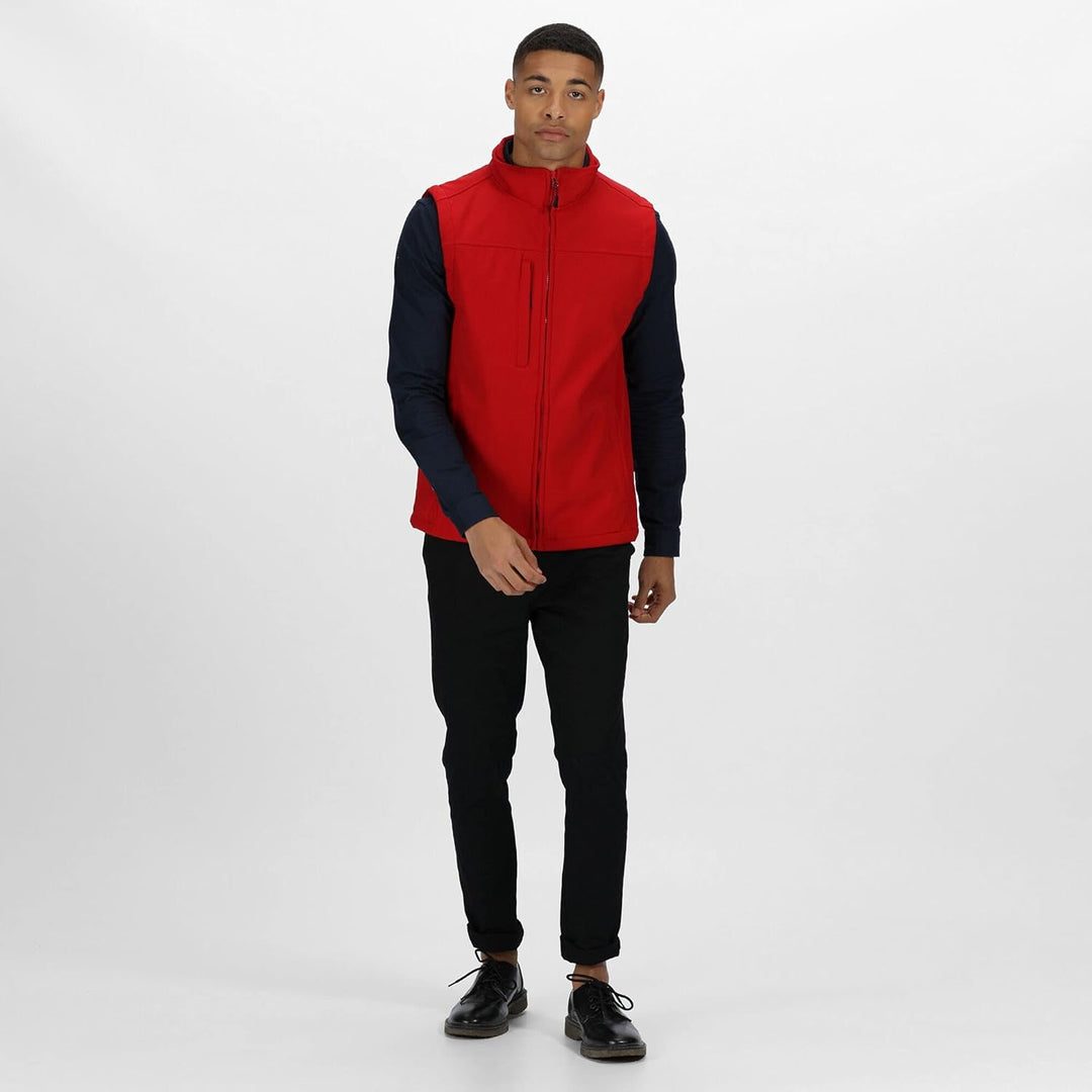 Regatta Flux Softshell-Weste für Herren (1 Stück) S Classic Red, S Classic Red