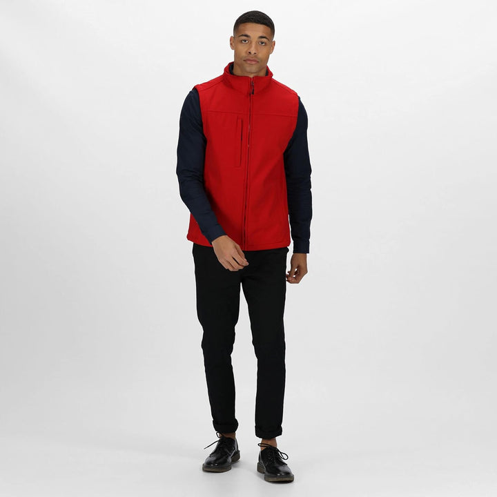Regatta Flux Softshell-Weste für Herren (1 Stück) S Classic Red, S Classic Red