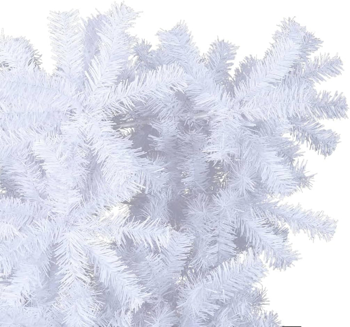 vidaXL Künstlicher Weihnachtsbaum mit Ständer Umgekehrt Christbaum Tannenbaum Dekobaum Kunstbaum Wei