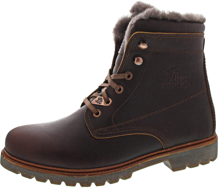 Panama Jack Panama 03 Damen Kalt gefüttert Classics Kurzschaft Stiefel &amp; Stiefeletten, Kastanienbrau
