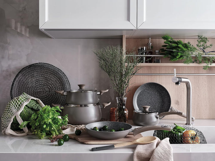 Tognana WW79108EOKT 8 Stück Batterie, Aluminium, grau