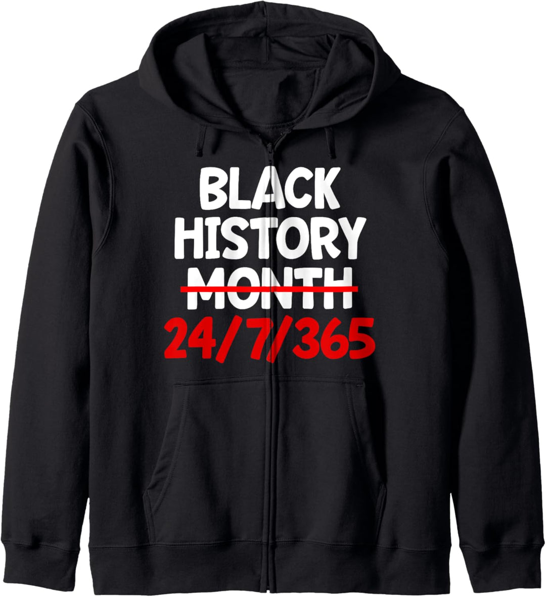 Black History T-Shirt Month African American Pride Gift Kapuzenjacke