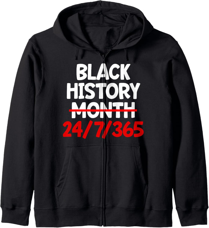 Black History T-Shirt Month African American Pride Gift Kapuzenjacke