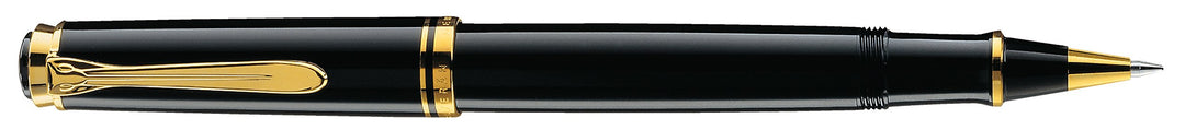 Pelikan 985416 Tintenroller Souverän R 400, schwarz Schwarz Tintenroller, Schwarz Tintenroller
