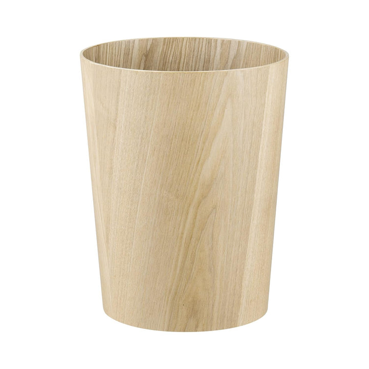 Blomus Papierkorb -WILO- Abfalleimer aus Holz (Rund) Black, Black