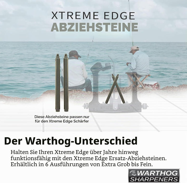 Warthog Sharpeners V-Sharp Extreme Edge Ersatzschleifeinheiten, Diamant, 325er Körnung, Schleifstein