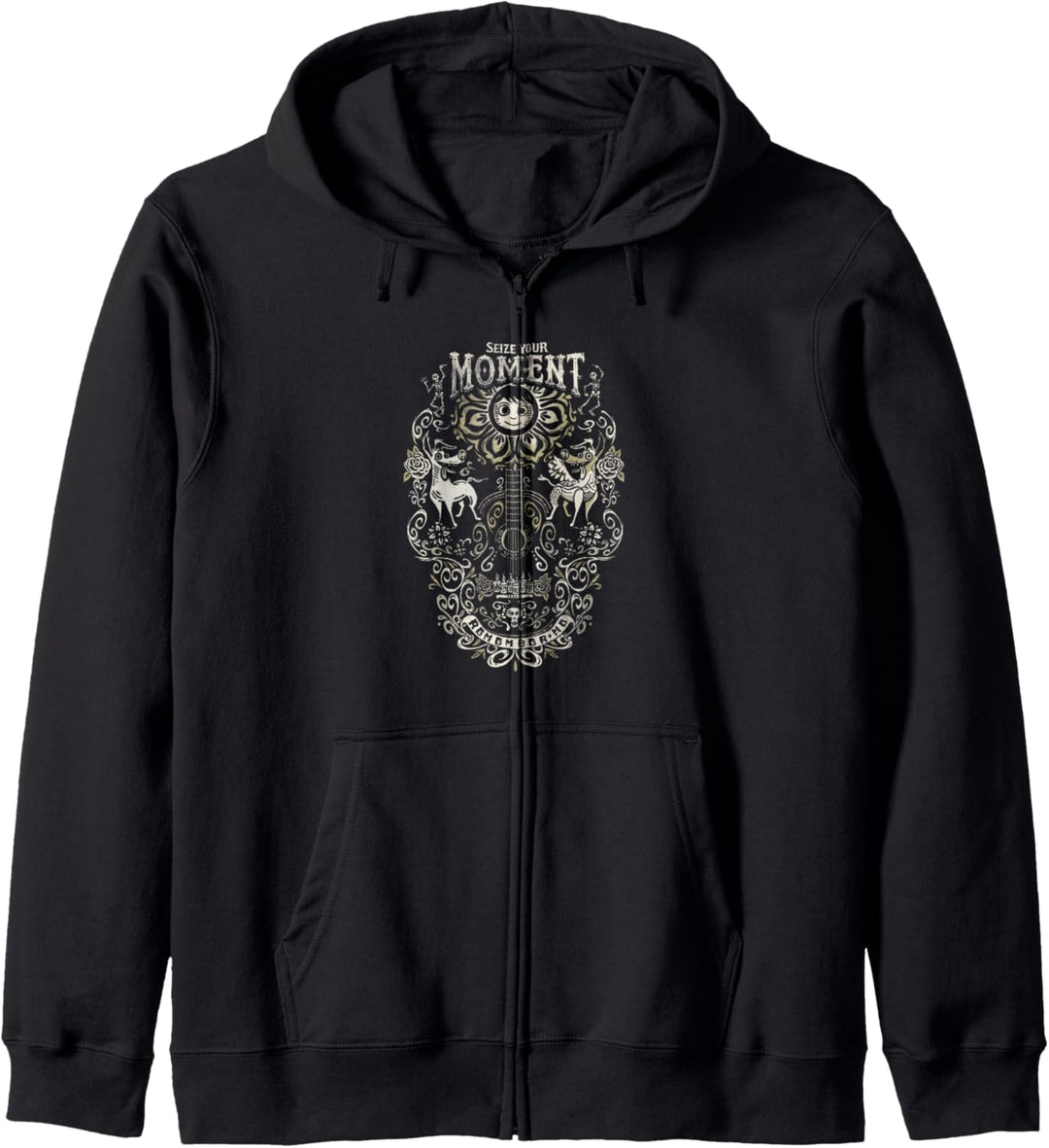 Disney Pixar Coco Seize Your Moment Guitar Line Art Kapuzenjacke