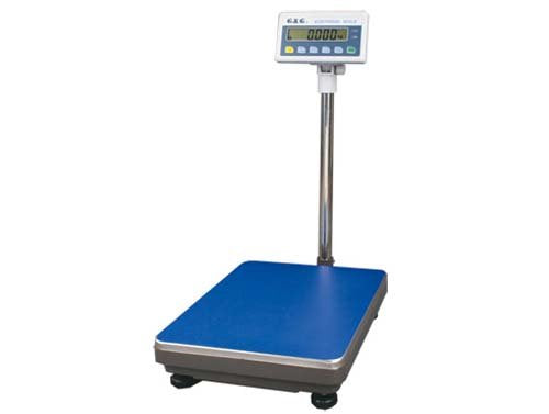 G&G TC-K Plattformwaage, 60kg-100kg-200kg/1g - max 600kg, ab 1g Schritte, 40 * 50 cm Fläche, Stabile