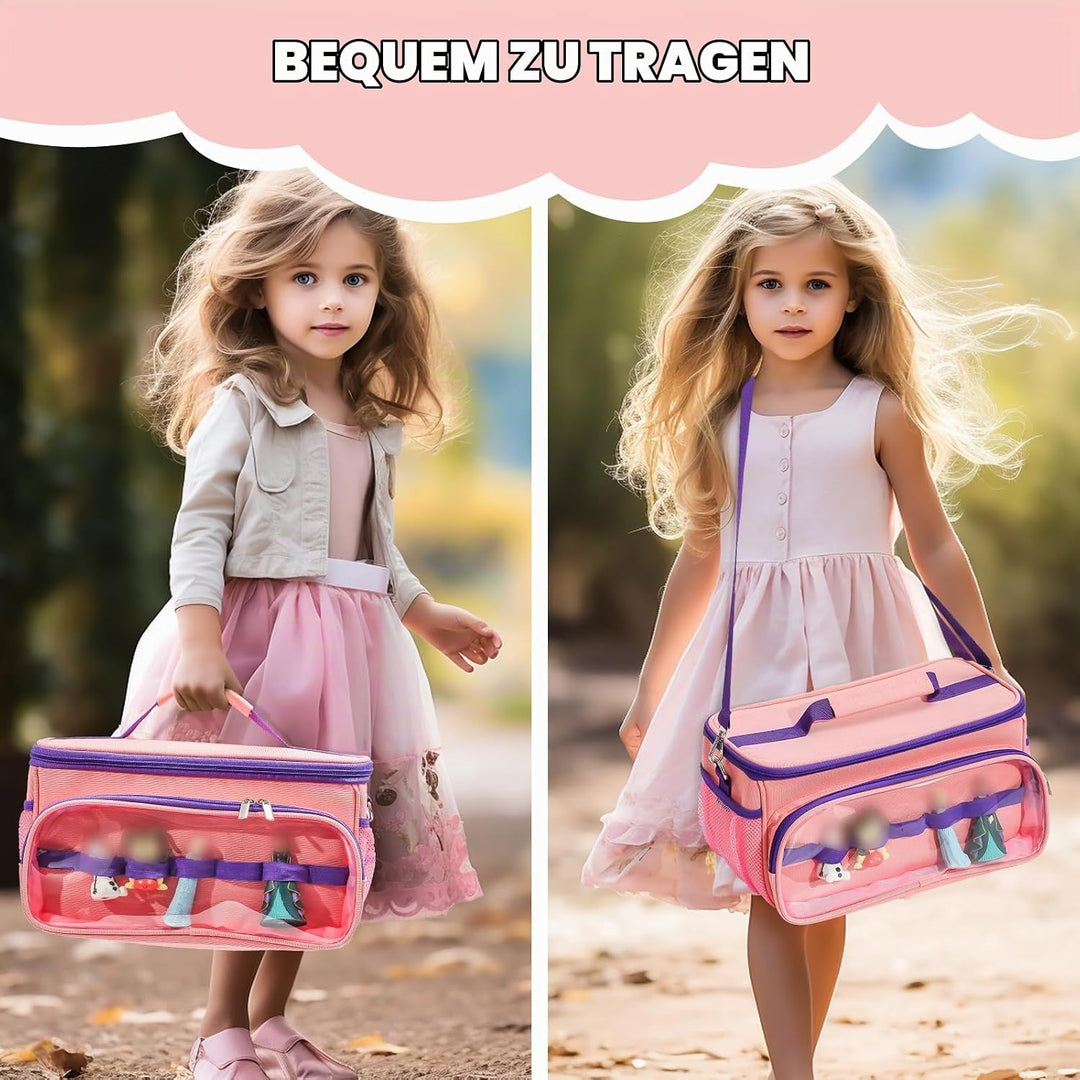 Hautton Tragetasche für Toniebox &amp; Tigerbox，Aufbewahrungtasche für Musikbox, Tonies Figuren, Kopfhör