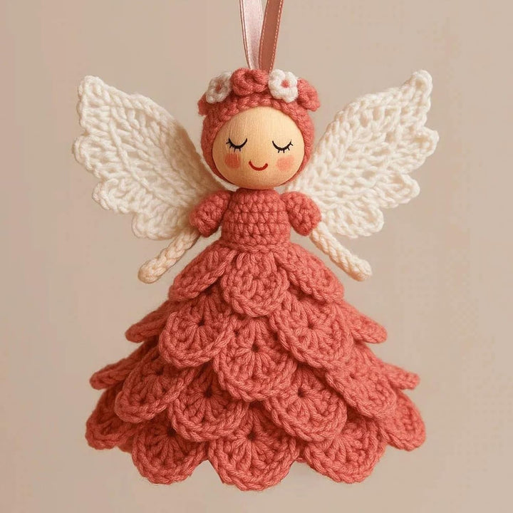 Anfänger Häkel-Set Für Erwachsene | Engel Puppe Ornament Strickhandwerk | Strick Set | Für Frauen Mä