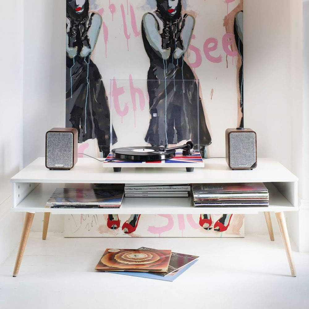 RUARK AUDIO RUARK AUDIO MR1MK2-WALNUT MR1 Mk2 Aktive Bluetooth-Lautsprecher mit edlem Walnussfurnier