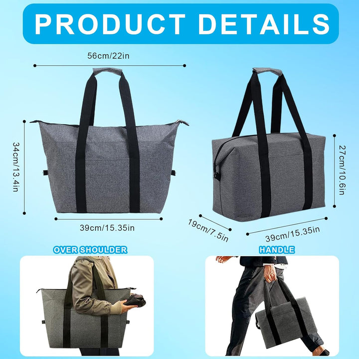 Kühltasche, faltbar, 20 l, Kühltasche, weich, isoliert, Picknicktasche, tragbar, Kühltasche, Lunchta
