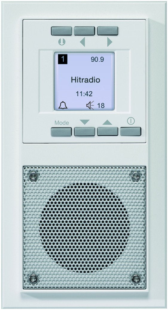 Honeywell Home Peha Unterputz-Radio im Aura-Design, weiss, D 20.485.02, Weiß