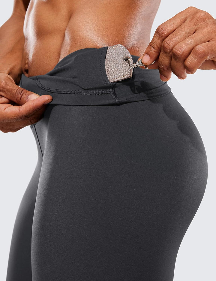 CRZ YOGA Hugged Feeling Damen High Waist Sports Leggings Blickdicht Yoga Leggins Kompression Sportho