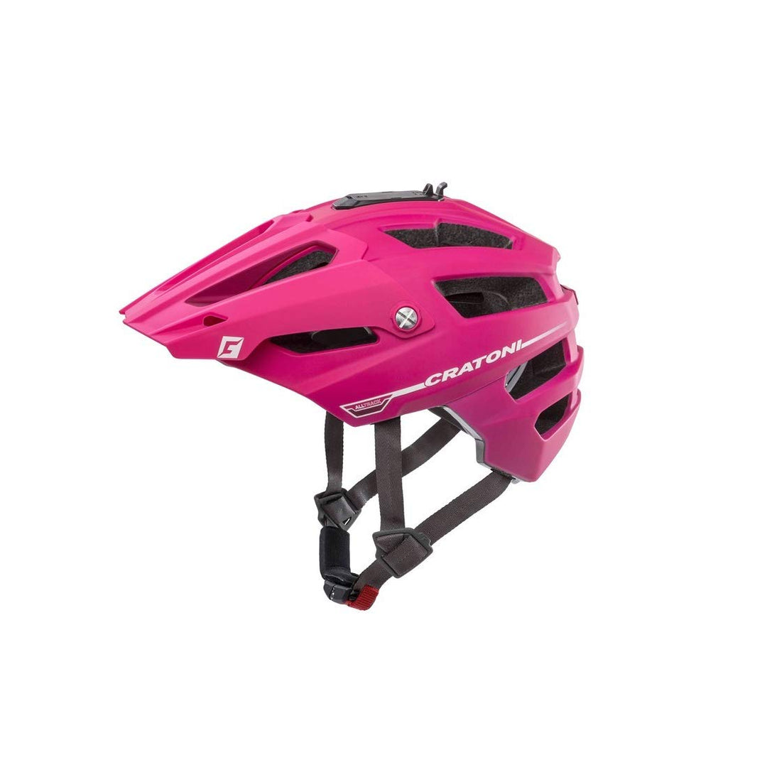 Cratoni Unisex – Erwachsene AllTrack (MTB) Fahrradhelm, Pink, One Size