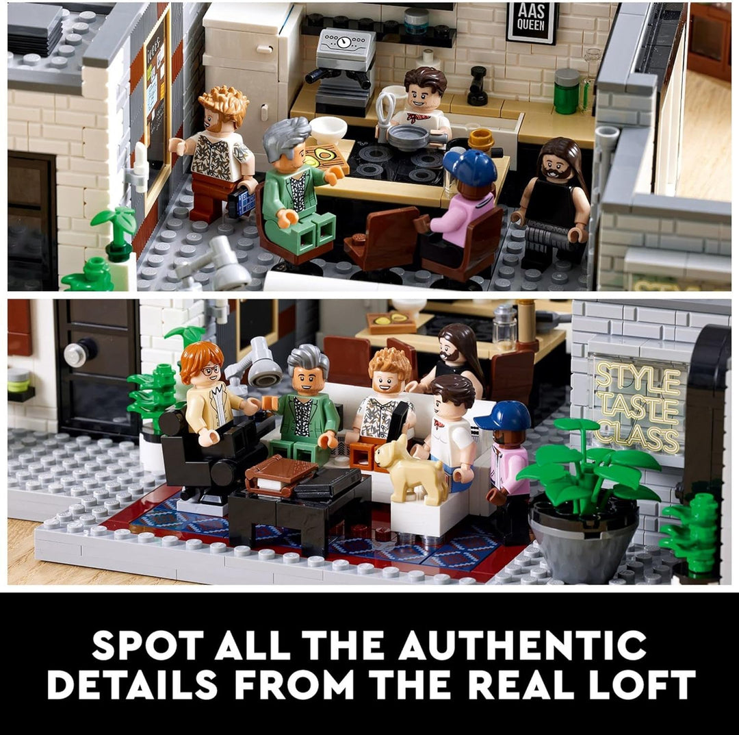 LEGO Queer Eye - The Fab 5 Loft 10291 Bauset (974 Teile)