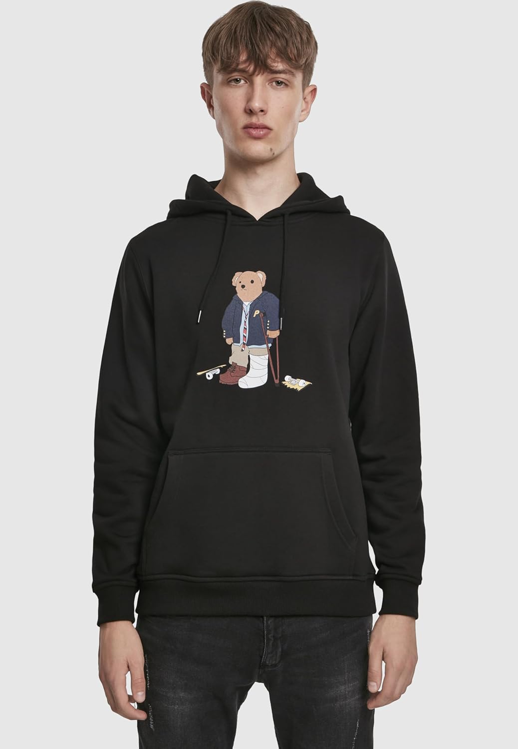 Mister Tee Hoody Skateboard Bear Hoody XS Schwarz, XS Schwarz