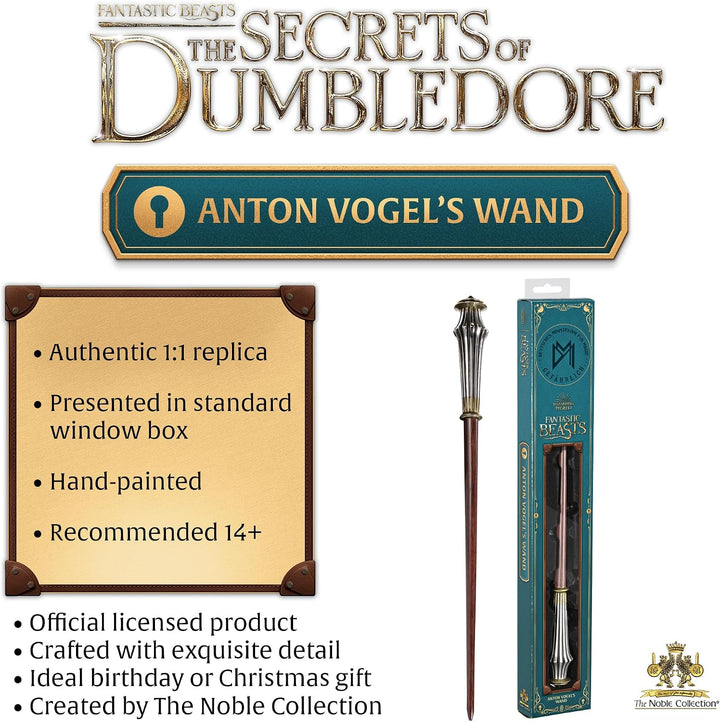 The Noble Collection Wand of Anton Vogel (Window Box)