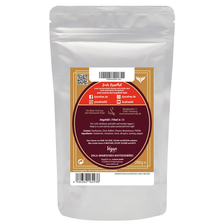 Azafran Arabisches Kaffeegewürz/Gewürzmischung 500g 500 g (1er Pack), 500 g (1er Pack)