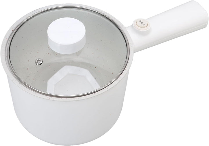 Elektrischer Hot Pot, Mini-Ramen-Kocher 1,8 L Nudeltopf Antihaft-Sauté-Pfanne Multifunktions-Elektro