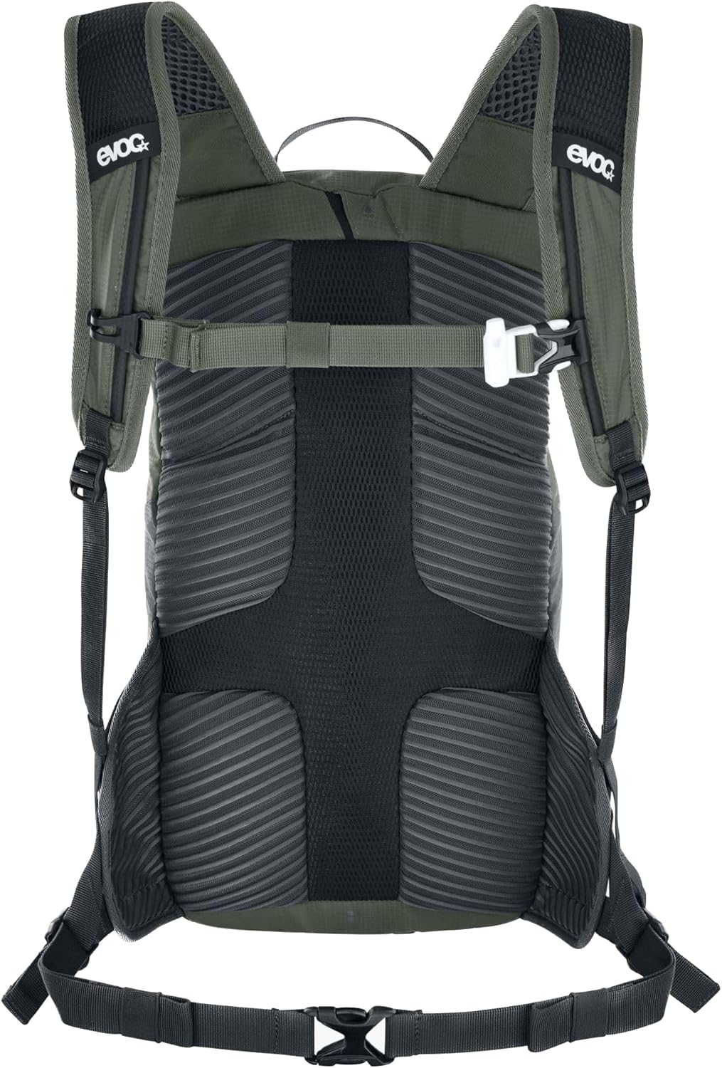 EVOC RIDE 12 Protektor Fahrradrucksack, Trekkingrucksack für Trails &amp; Alltag (cleveres Taschenmanage