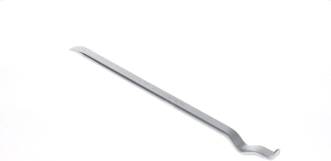 GEDORE Montierhebel, gekröpft, 610 mm lang, schwer, Auto/Motorrad/LKW, Stahl verchromt, Werkzeug für