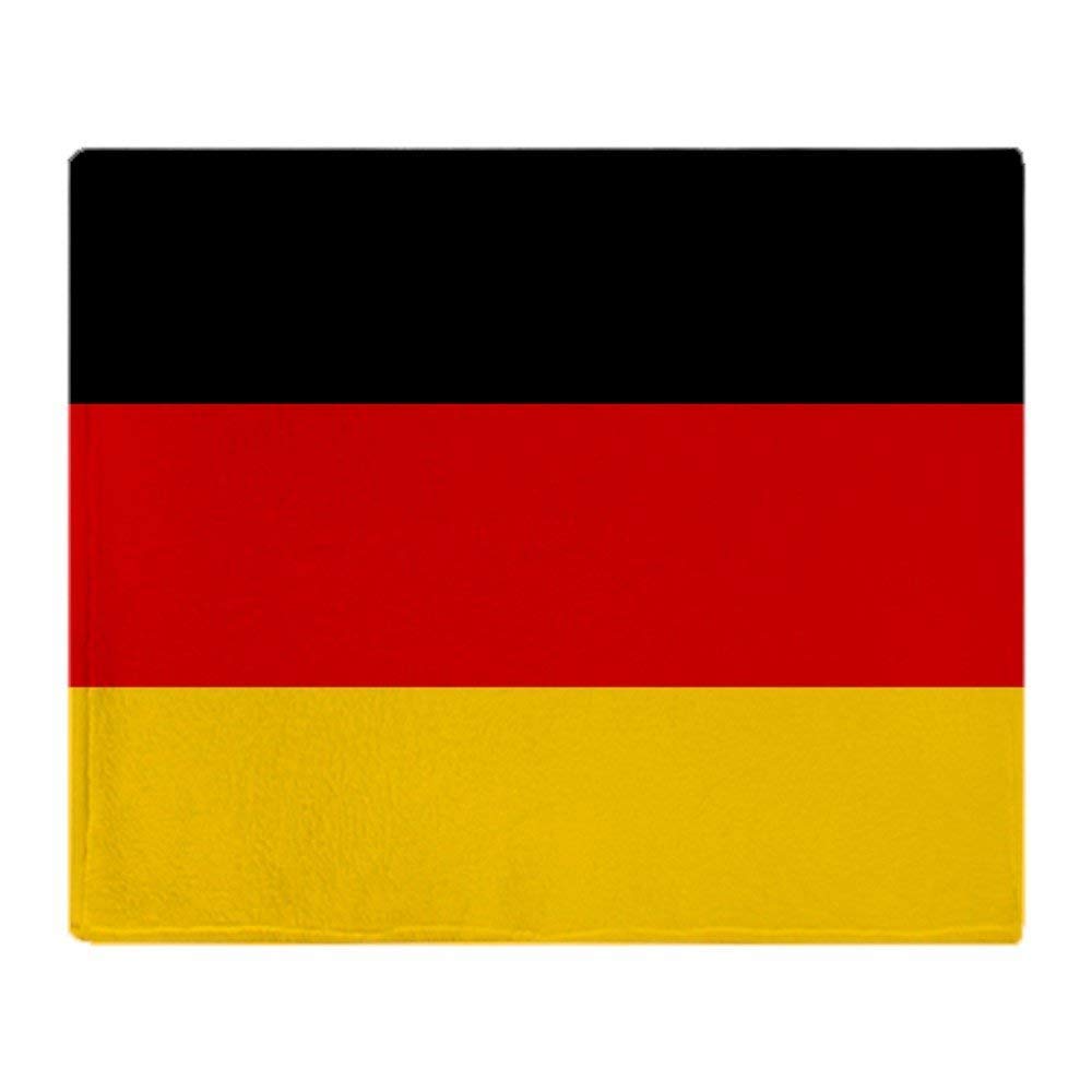 YISUMEI Decke 150x200 cm Kuscheldecken Sanft Flanell Weich Fleecedecke Flagge von Deutschland 150 x