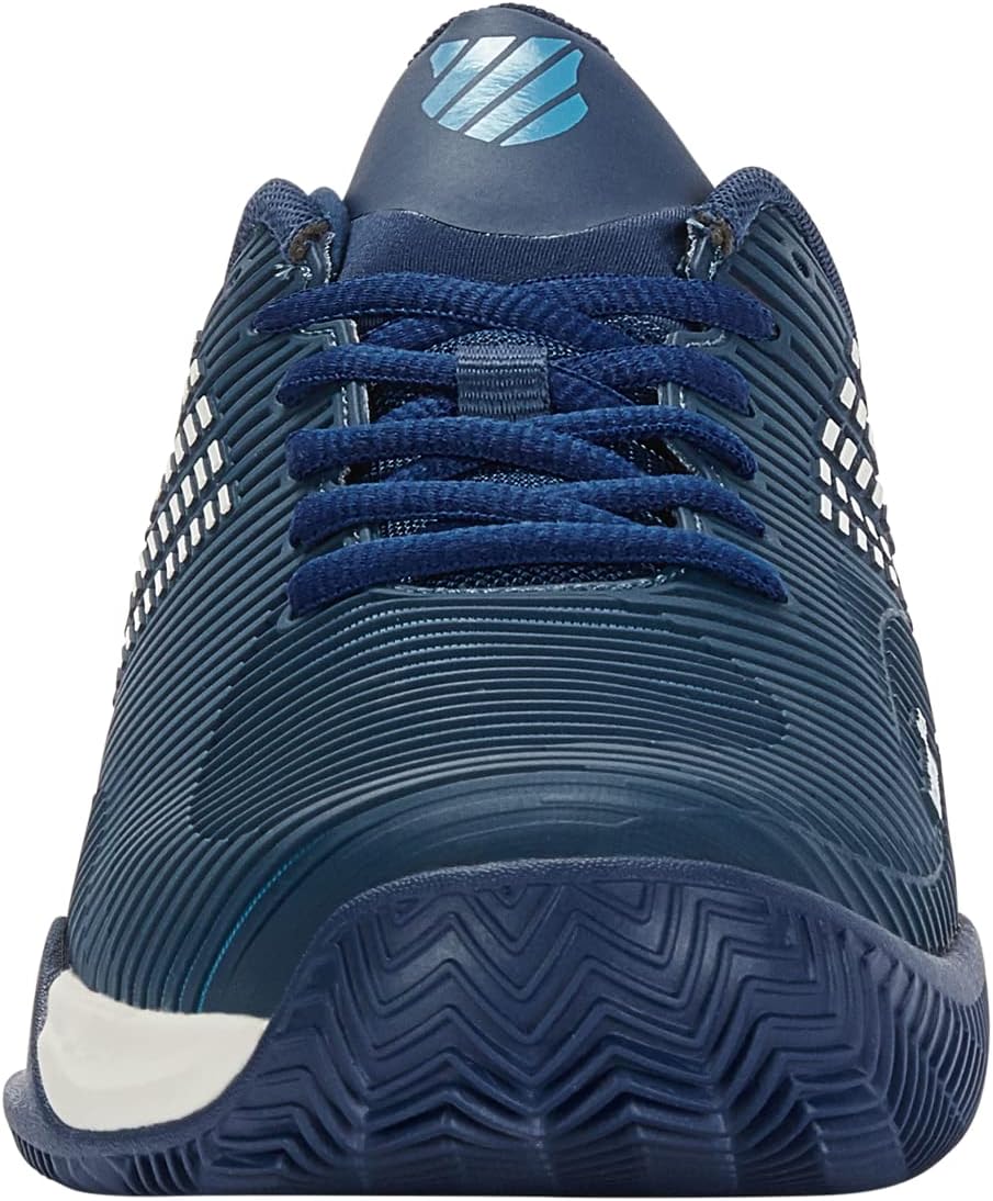 K-Swiss Herren Hypercourt Supreme Sport Shoe, Blue Opal Blanc De Blanc Lollipop