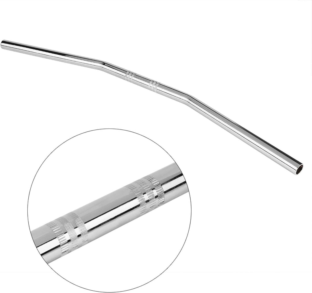 Qiilu Motorrad Lenker, 22 MM Universaler Motorrad Retro Bend Lenker Lenker für Pit Dirt Bike ATV Qua