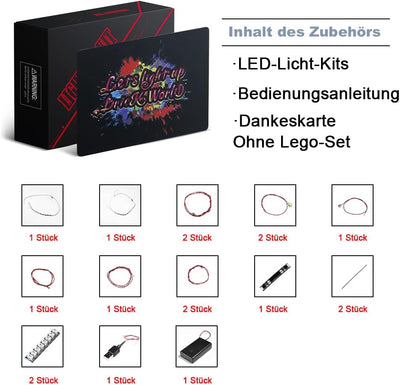 Led Licht Set für Lego Sonic Green Hill Zone 21331 Baukasten (kein Lego-Modell enthalten, nur Lichte