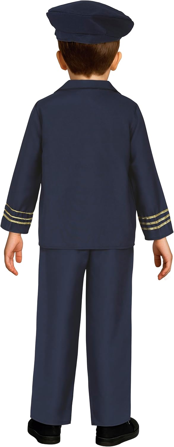 Guirca - Fliegerpiloten-Kostüm Grösse 7-9 Jahre (81382.0)