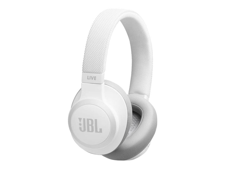 JBL Live 650BT - Kopfhörer (kabellos, Kopfband, Binaural, 16-20.000 Hz, 32 Ohm, weiss)