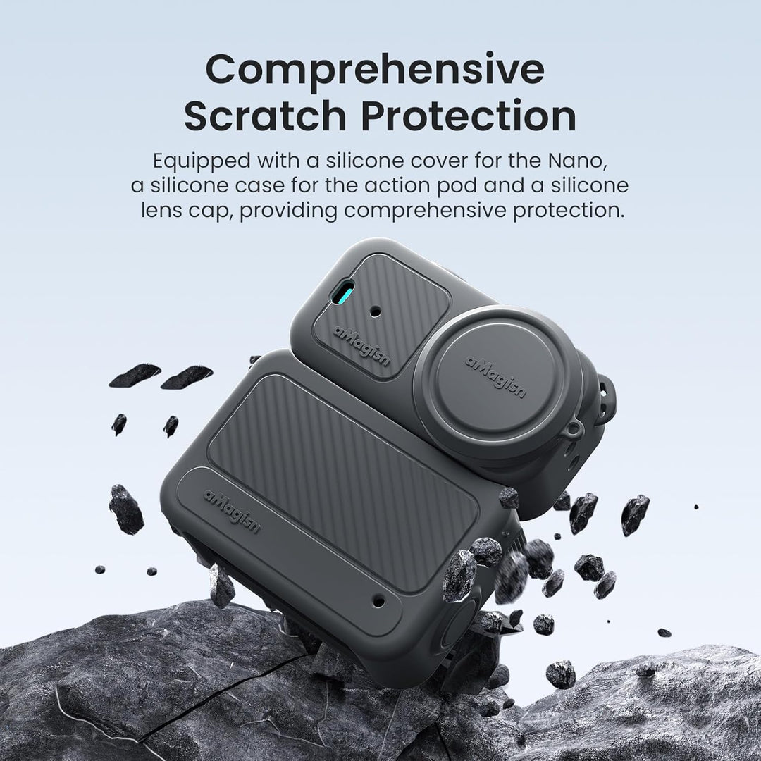 Schutzhülle Silikonhülle für DJI Osmo Nano Silikon-Schutzhülle Objektiv Schutz Kamera Abdeckung Zube
