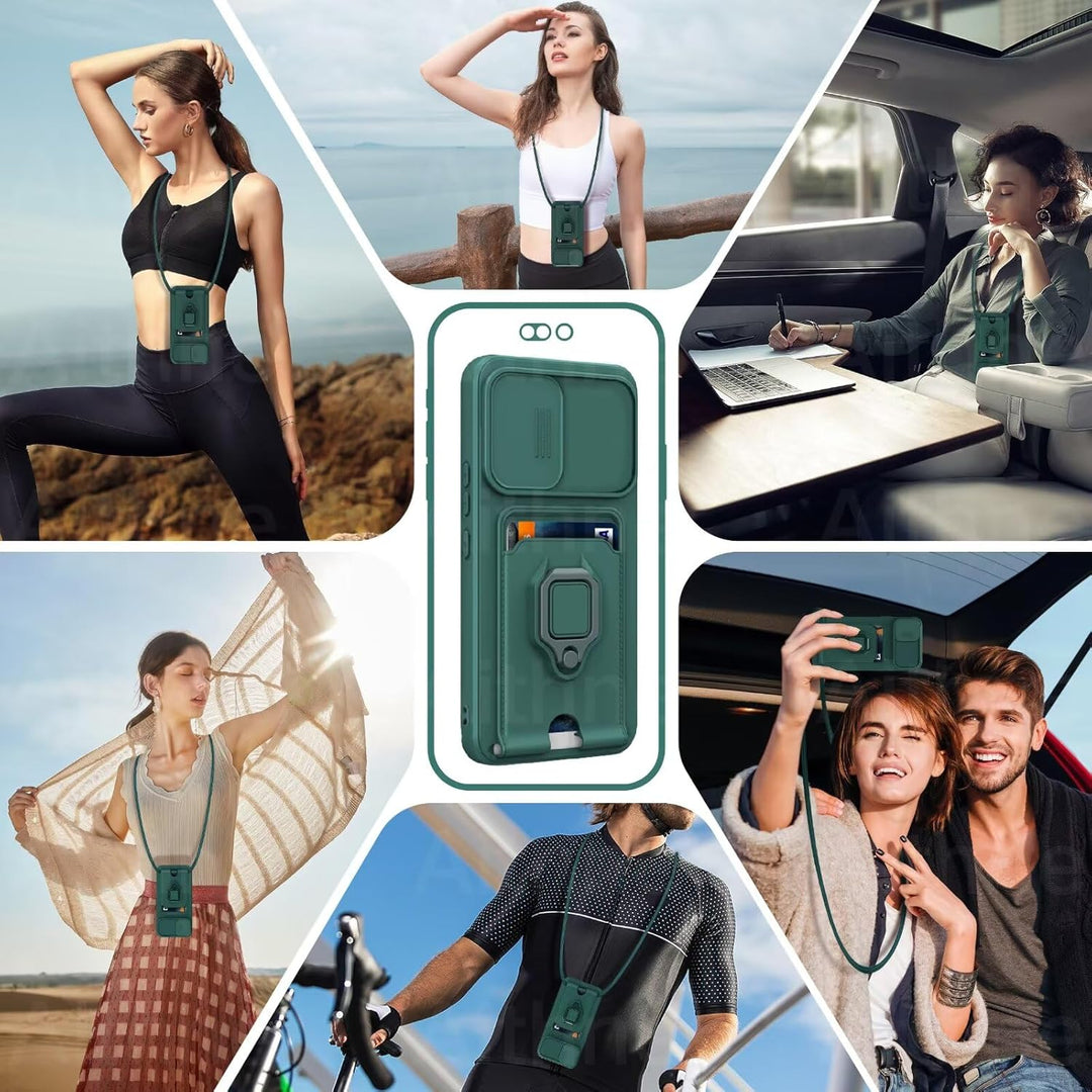 Case für Xiaomi Mi 11 Lite 5G/Mi 11 Lite 4G/Mi 11 Lite 5G NE Handykette Hüll,Slide kameraschutz,Sili