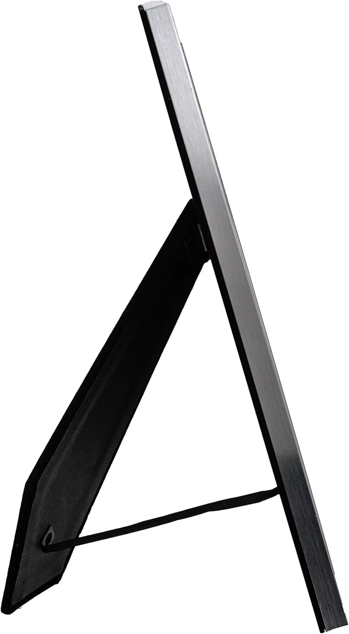 Malden International Designs Uptown Metallrahmen, matt, silberfarben, 20,3 x 25,4 cm, silberfarben S