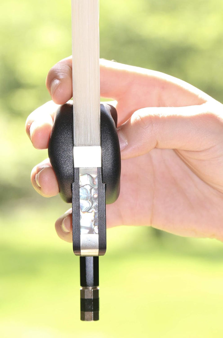 WADA Cello Bow Grip Aid:A Correct Bow Hand without Strain.A Second to Attach to the Bow and Remove.Y
