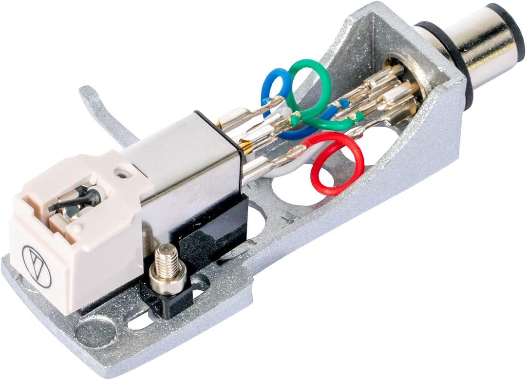 Ibiza HeadCart Tonabnehmer und Diamantnadel, Schwarz & Pro-Ject Clean it Karbonfaser Nadelbürste Bun