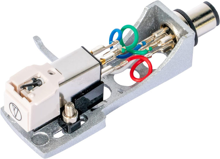 Ibiza HeadCart Tonabnehmer und Diamantnadel, Schwarz & Pro-Ject Clean it Karbonfaser Nadelbürste Bun