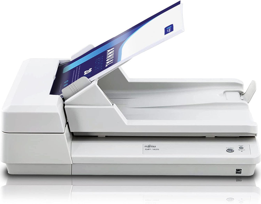 Fujitsu sp-1425 Plan und mit ADF 600 x 600dpi A4 weiss   Scanner