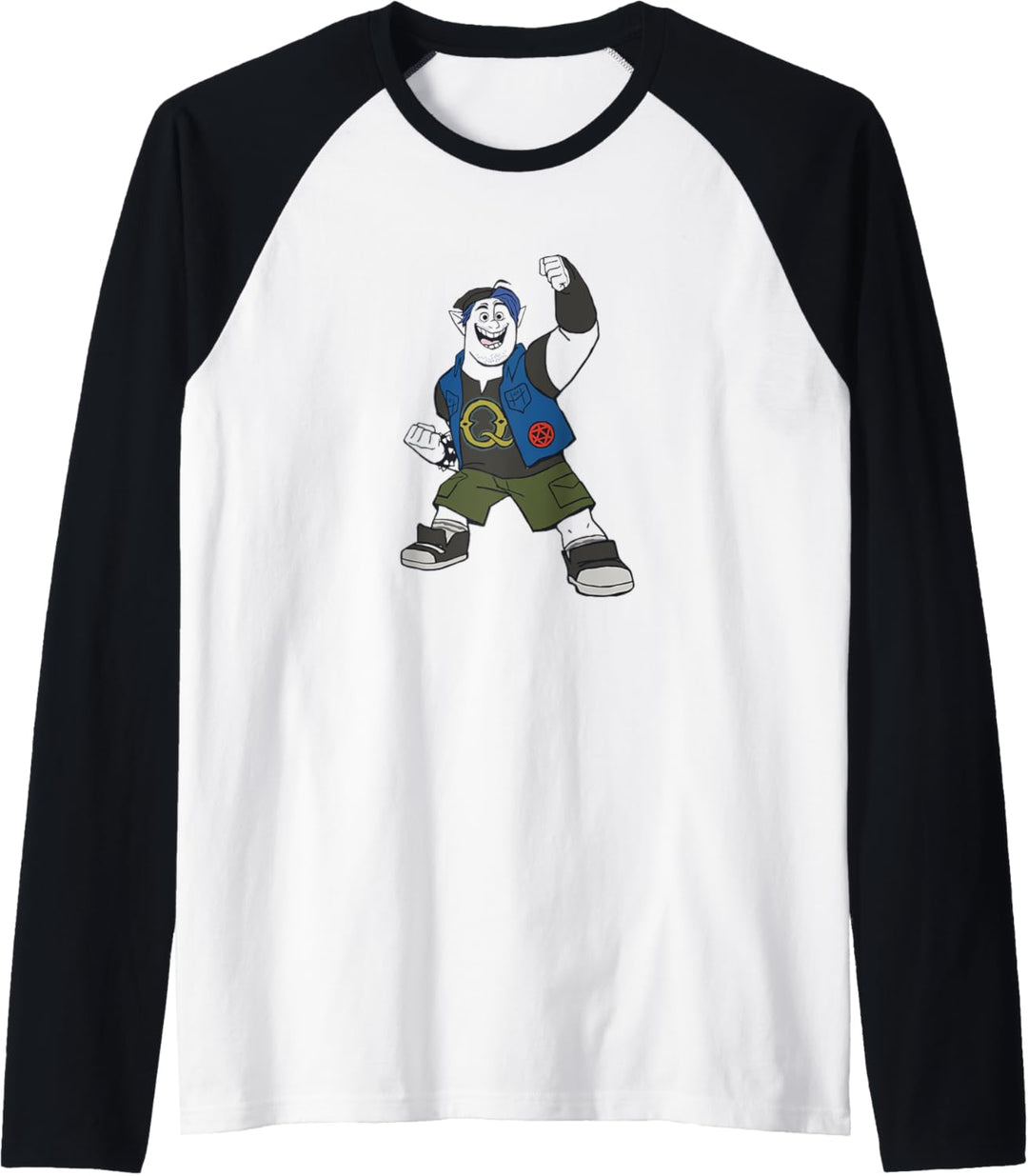 Disney Pixar Onward Barley Lightfoot Portrait Raglan