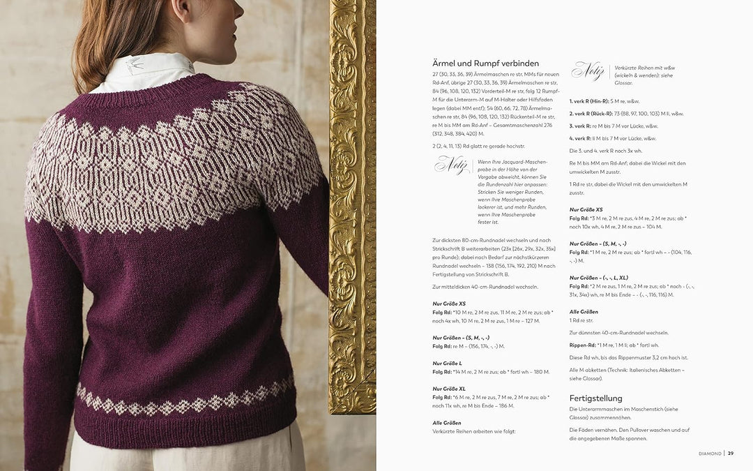 Die perfekte Rundpasse. 15 zeitlose Pullover am Stück gestrickt. Strickbuch mit Einführung in Rundpa