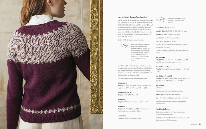Die perfekte Rundpasse. 15 zeitlose Pullover am Stück gestrickt. Strickbuch mit Einführung in Rundpa